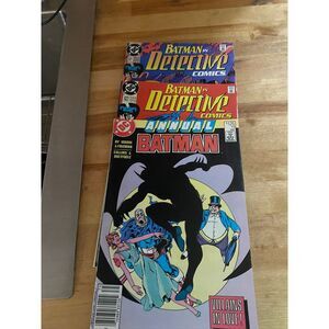 Batman Detective Comics Bundle #621 #622 + Annual #11 1987 DC Comics Lot